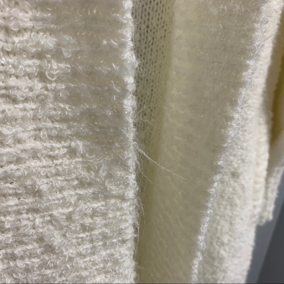 Vintage Balloon Sleeve Oversized Textured Cardigan - Picture 9 of 11